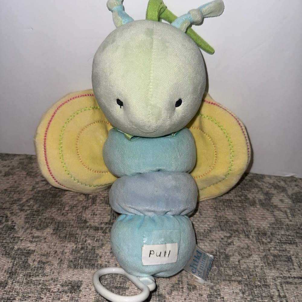 Colorful Plush Caterpillar Toy-child of mine vintage